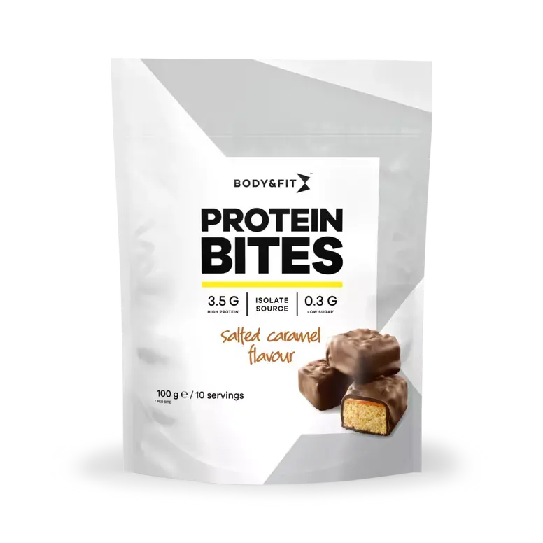 Body & Fit Protein Bites - 100 g - Salted Caramel - Muskelkompaniet