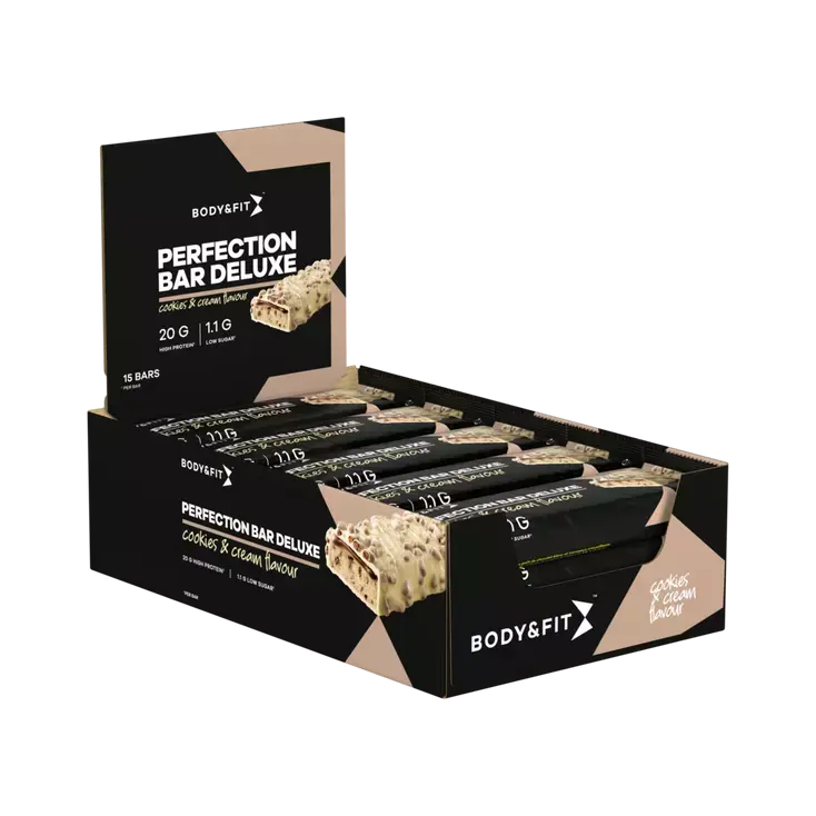 Body & Fit Perfection Bar Deluxe - 15 x 55 g - Muskelkompaniet