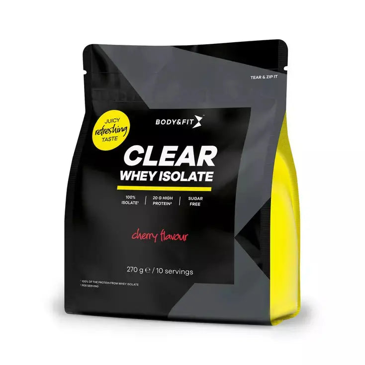 Body & Fit Clear Whey Isolate - 270 g - Muskelkompaniet