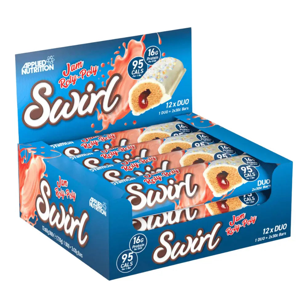 Applied Nutrition Swirl Duo Bar - 12 x 60 g - Muskelkompaniet