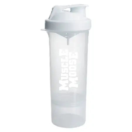 Muscle Moose SmartShake Shaker - 500 ml - White