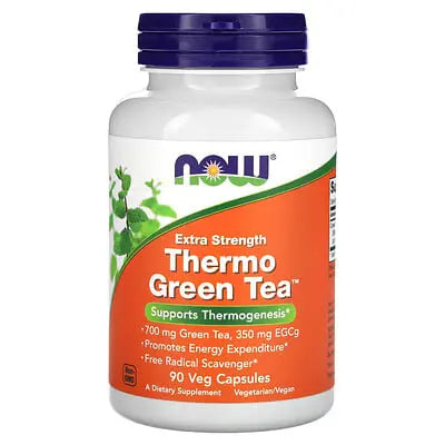 NOW Foods NOW2075 Thermo Green Tea - 90 veg kapslar