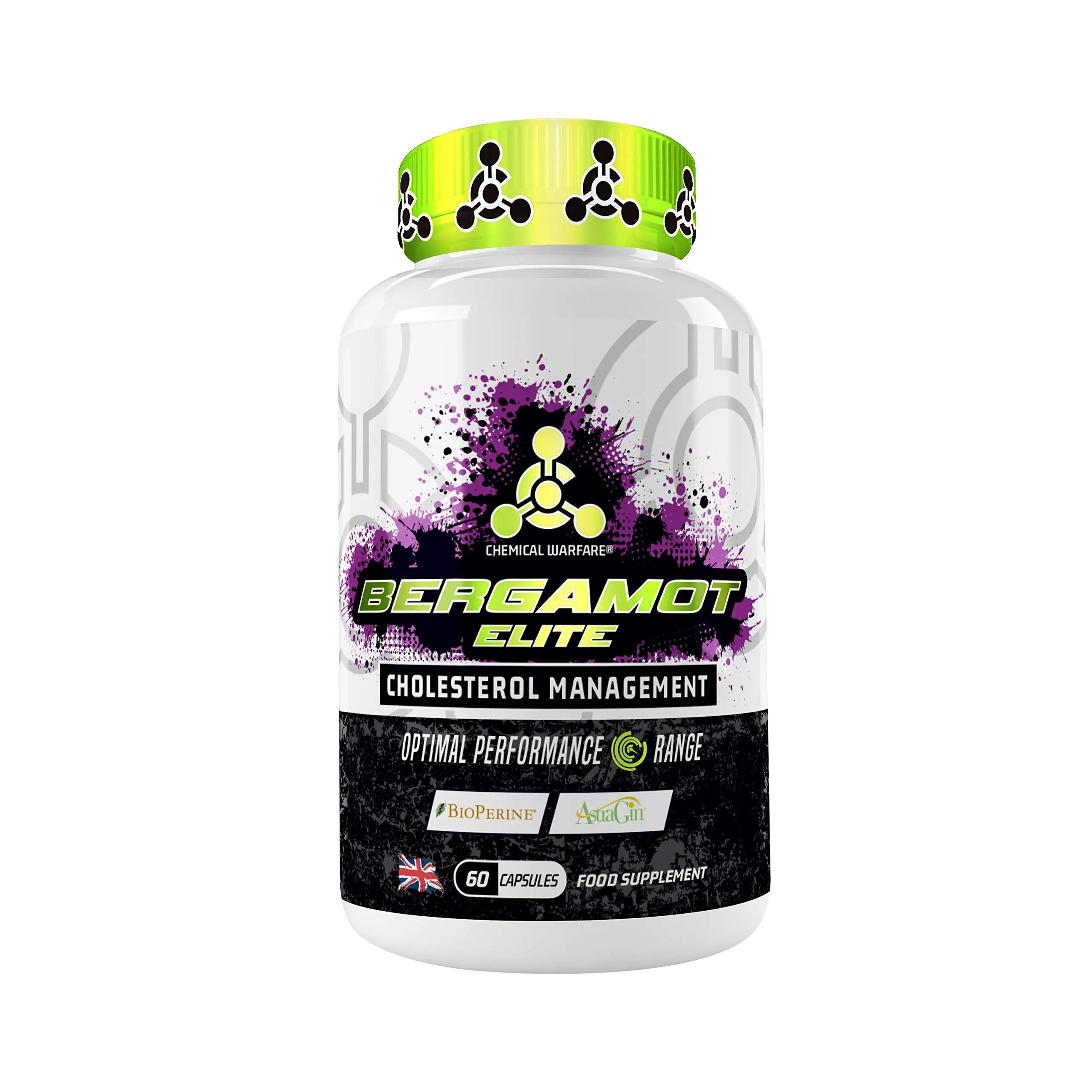 Chemical Warfare Bergamot Elite - 60 kapslar - Muskelkompaniet