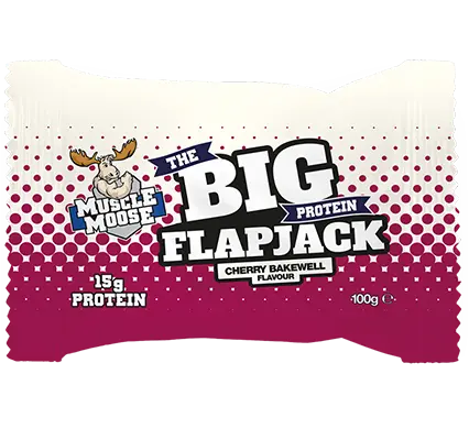 Muscle Moose Big Protein Flapjack - 12 x 100 g - Mixed Berry