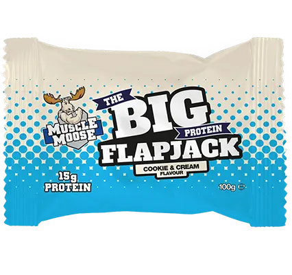 Muscle Moose Big Protein Flapjack - 12 x 100 g - Mixed Berry
