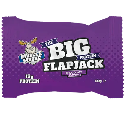 Muscle Moose Big Protein Flapjack - 12 x 100 g - Mixed Berry