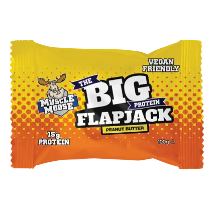 Muscle Moose Big Protein Flapjack - 12 x 100 g - Mixed Berry