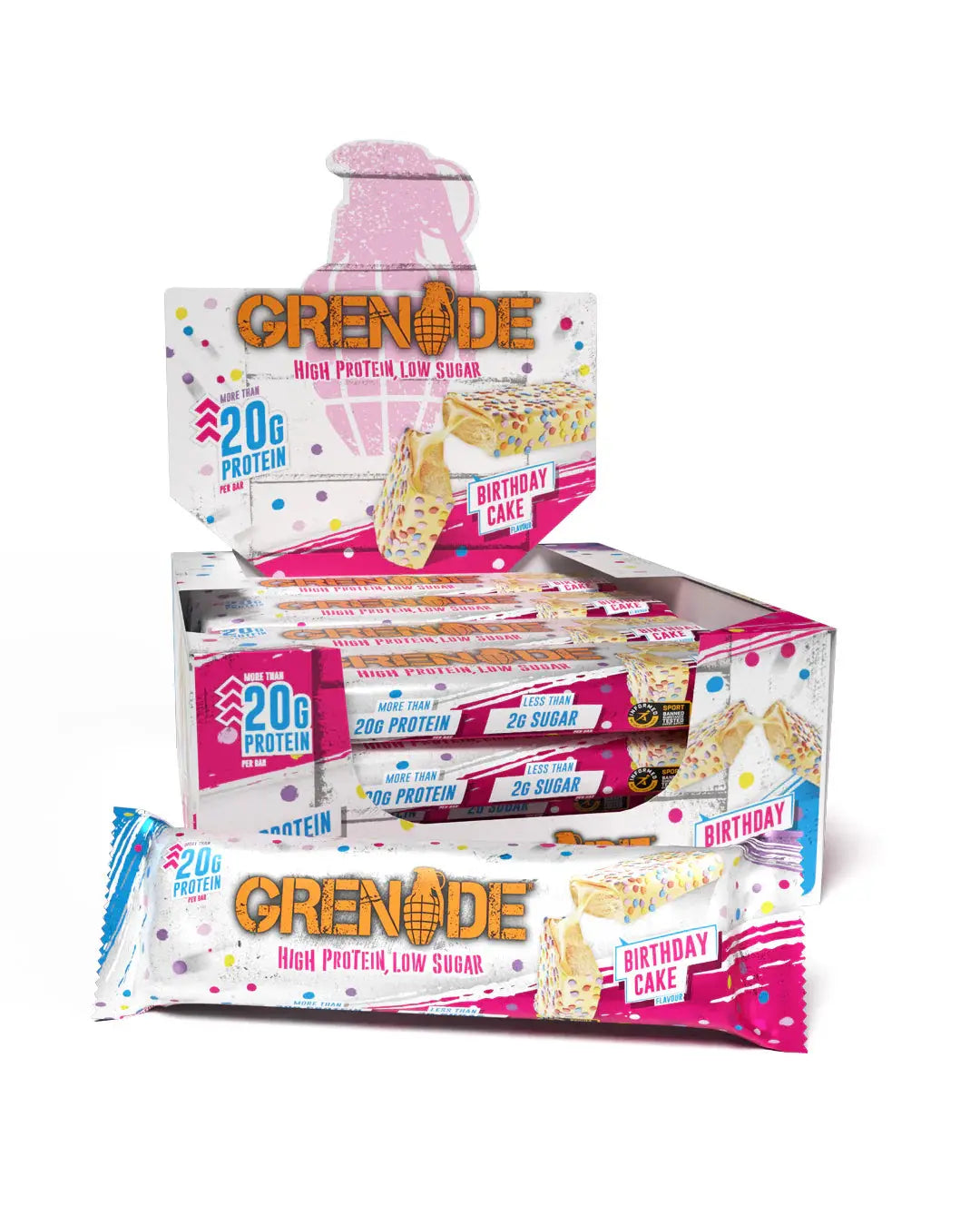 Grenade Protein Bar - 12 x 60 g