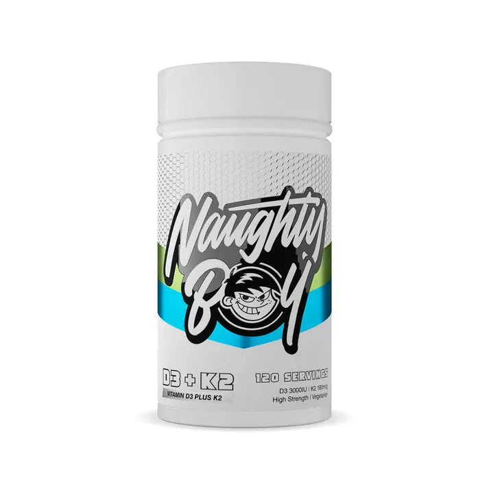 Naughty Boy Vitamin D3+K2 - 120 tabletter