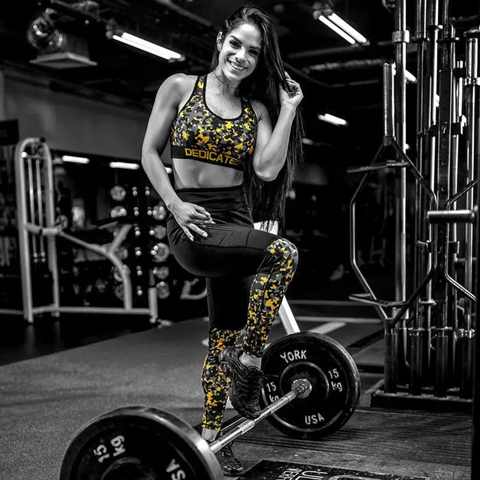 Dedicated Women Sport Tights - Camo