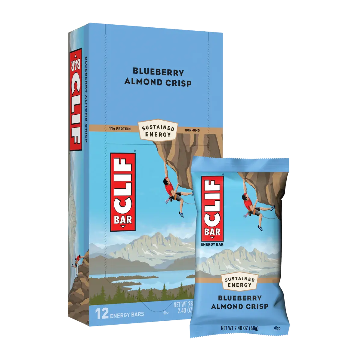Clif Bar - 12 x 68 g - Muskelkompaniet