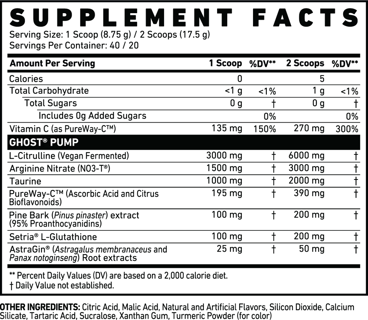 Ghost Clear Whey - 20 servings