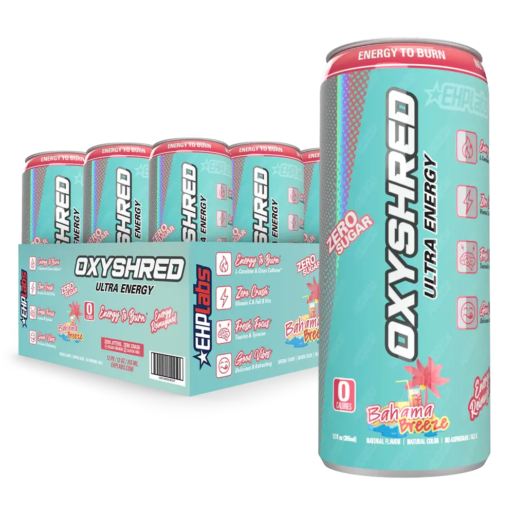EHP Labs OxyShred Ultra Energy Drink - 12 x 355 ml