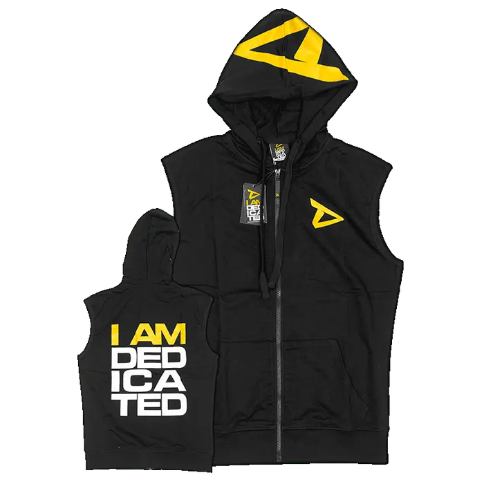 Dedicated Sleeveless Hoodie - I Am Dedicated