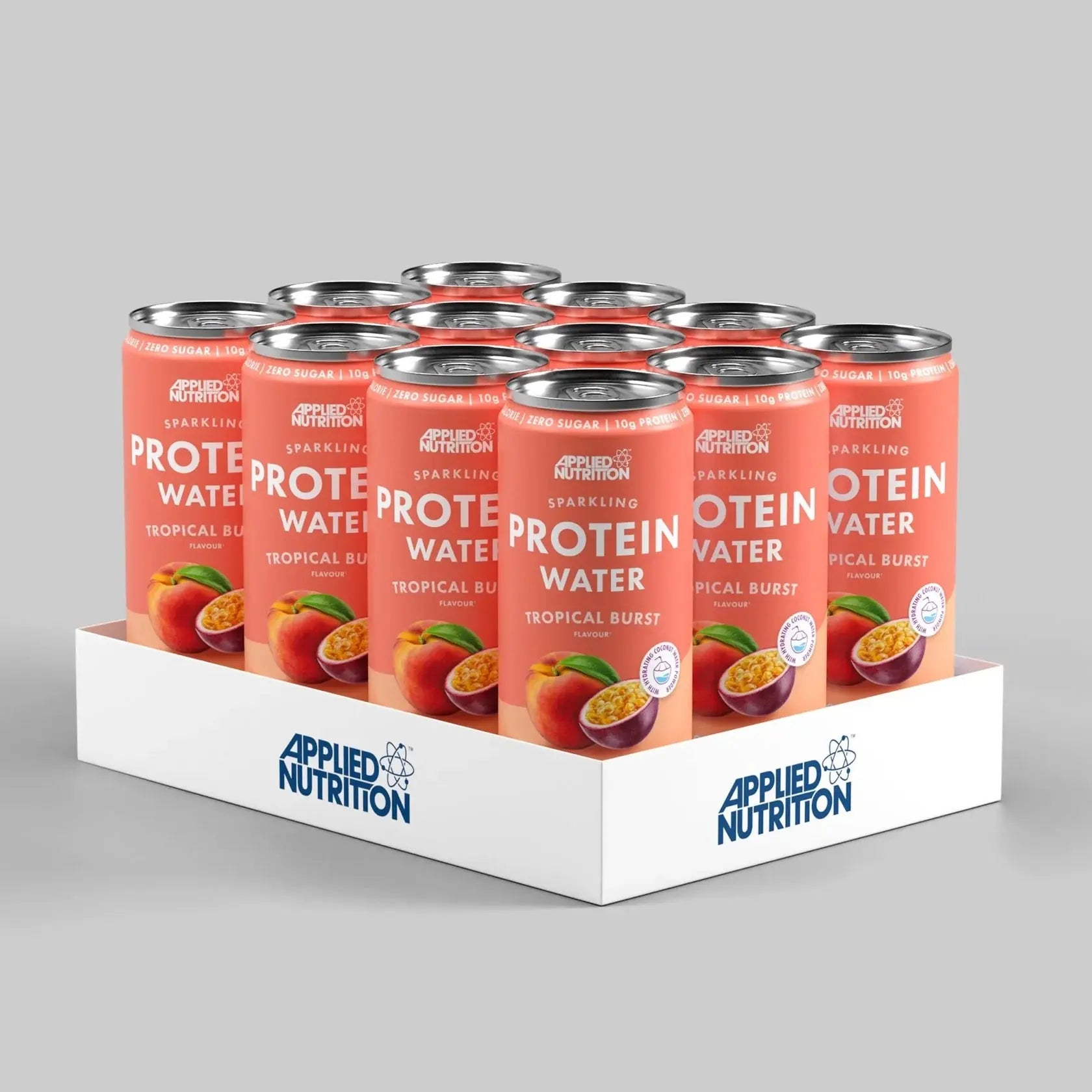 Applied Nutrition Sparkling Protein Water - 12 x 330 ml - Muskelkompaniet