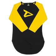 Dedicated 3/4 Sleeve Raglan Shirt Logo