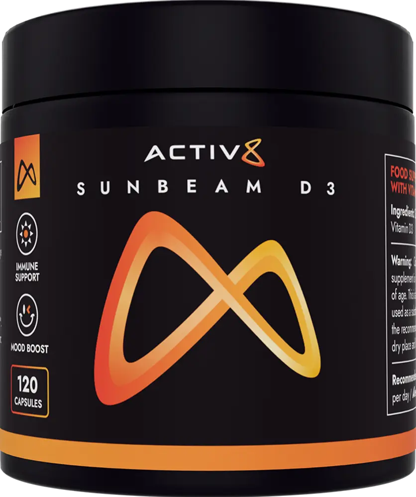 Activ8 Sunbeam D3 - 120 caps - Muskelkompaniet