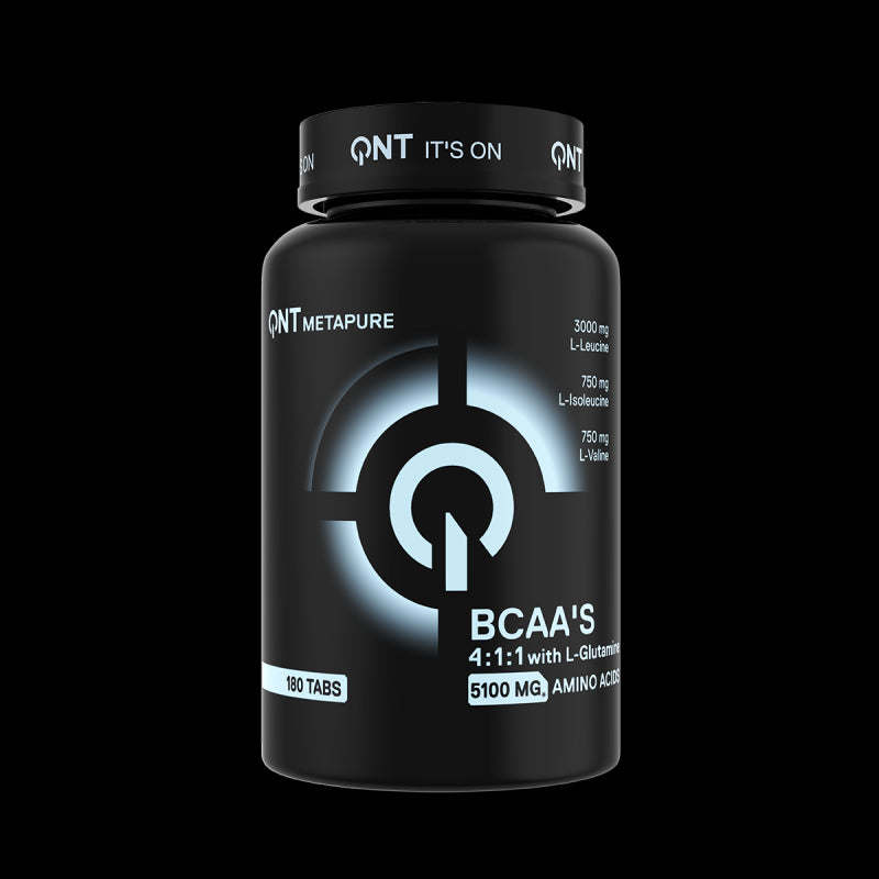 QNT BCAA 4:1:1+ L-Glutamine - 180 tabletter