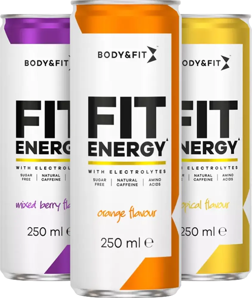 Body & Fit Fit Energy - 24 x 250 ml - Muskelkompaniet