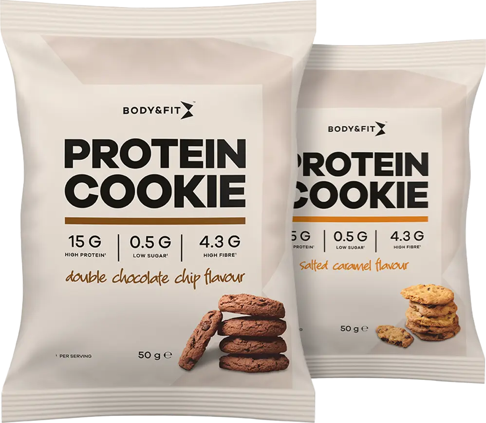 Body & Fit Protein Cookies - 12 x 50 g - Muskelkompaniet