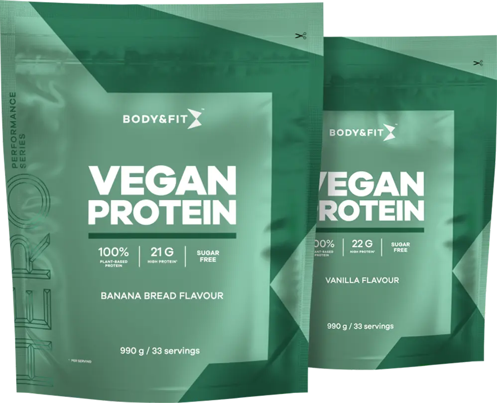 Body & Fit Vegan Protein - 990 g - Muskelkompaniet