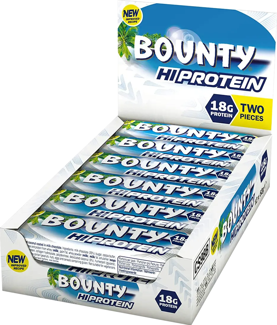 Bounty HiProtein Bar - 12 x 52 g - Original - Muskelkompaniet