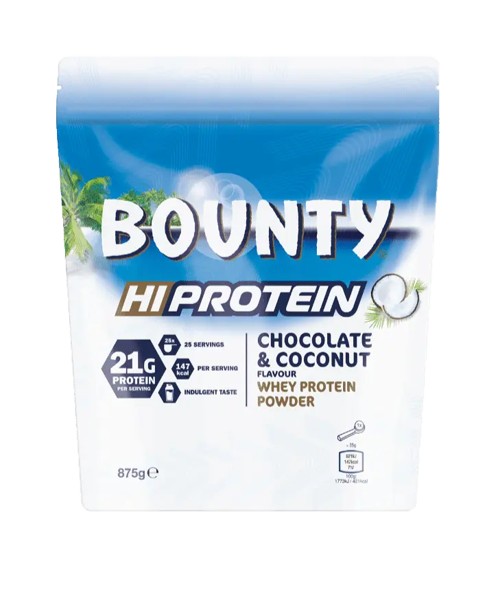 Bounty HiProtein Powder - 875 g - Muskelkompaniet
