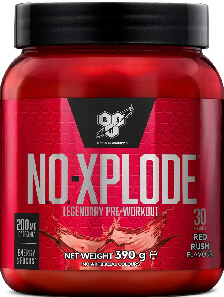 BSN N.O.-Xplode - 390 g - Red Rush - Muskelkompaniet