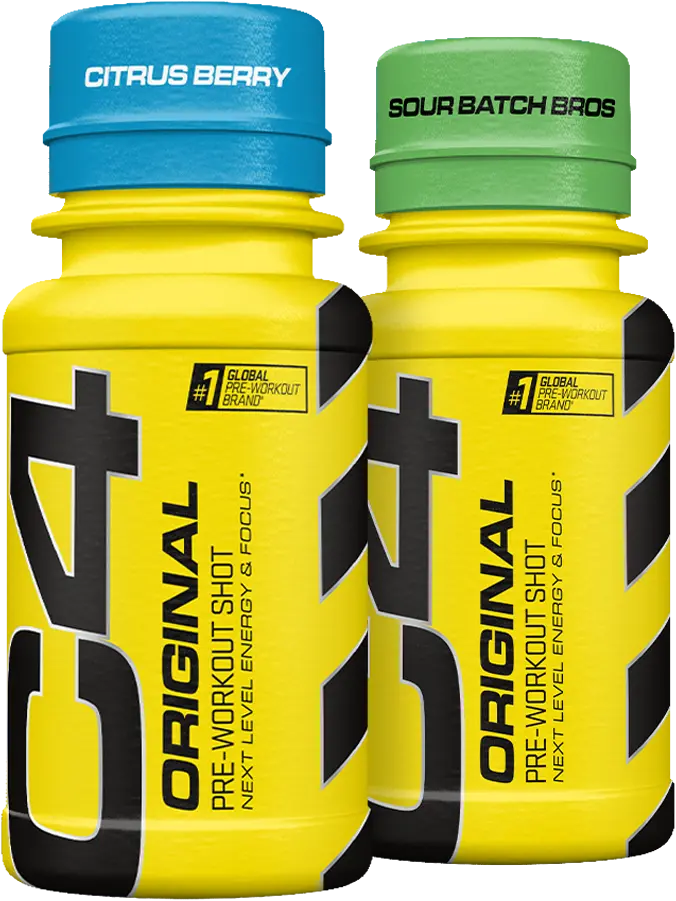 C4 Energy Shot - 12 x 60 ml - Muskelkompaniet