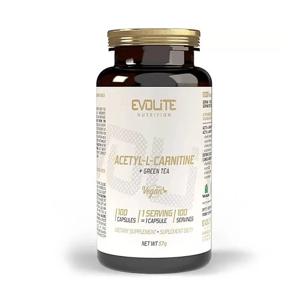 Evolite Acetyl L-Carnitine HCL - 100 kapslar