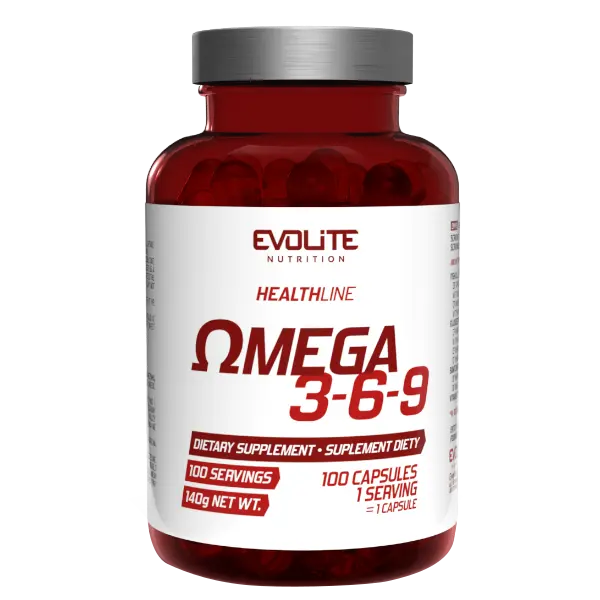 Evolite Omega 3-6-9 - 100 Softgels