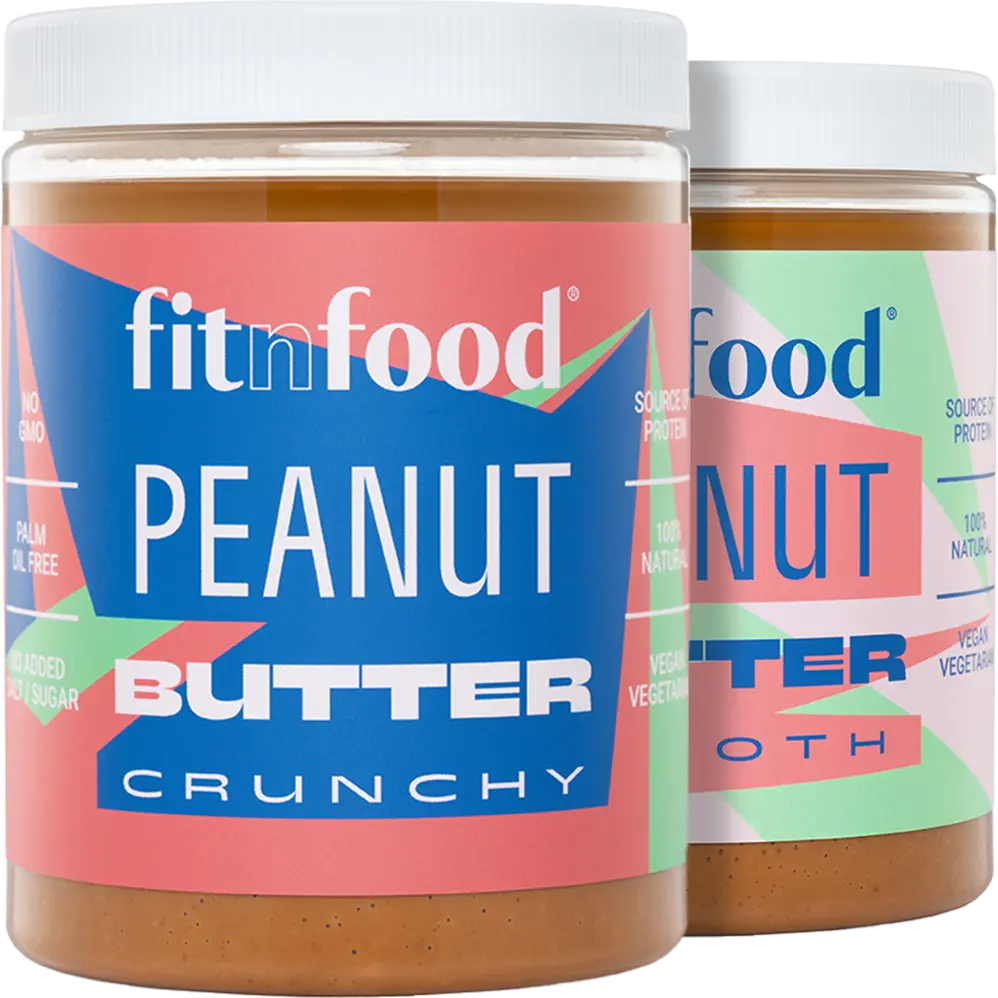 FitnFood - Peanut Butter Crunchy - 1000 g