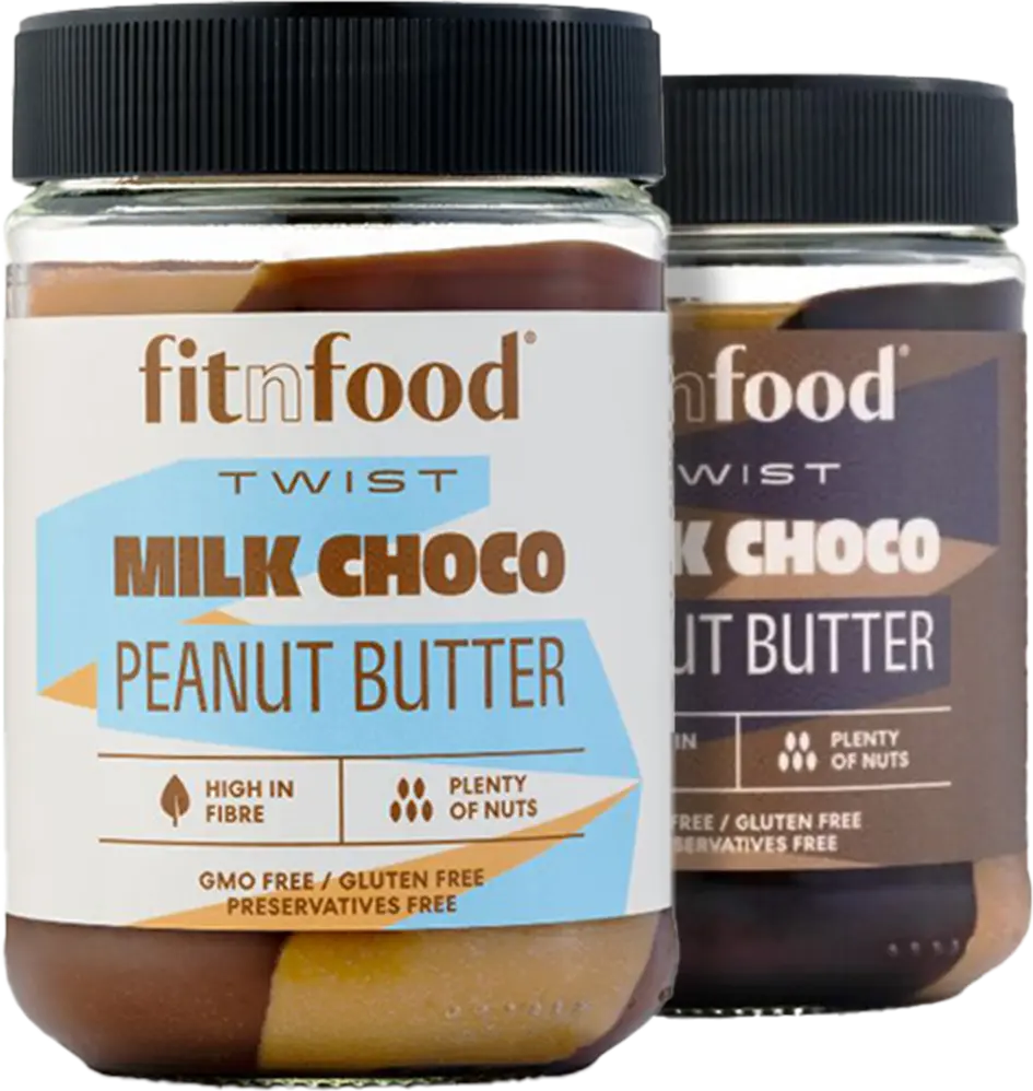 FitnFood - Twist Milk Choco Peanut Butter - 350 g