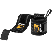 GASP Hardcore Wrist Wraps - Black/Grey