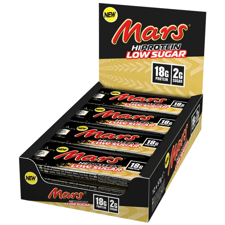 Mars HiProtein Low Sugar Bar - 12 x 57 g