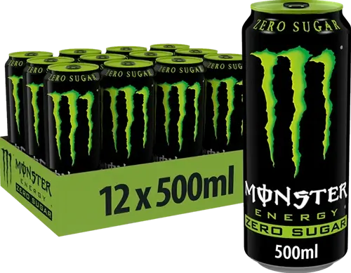 Monster Energy Original Zero Sugar - 12 x 500 ml