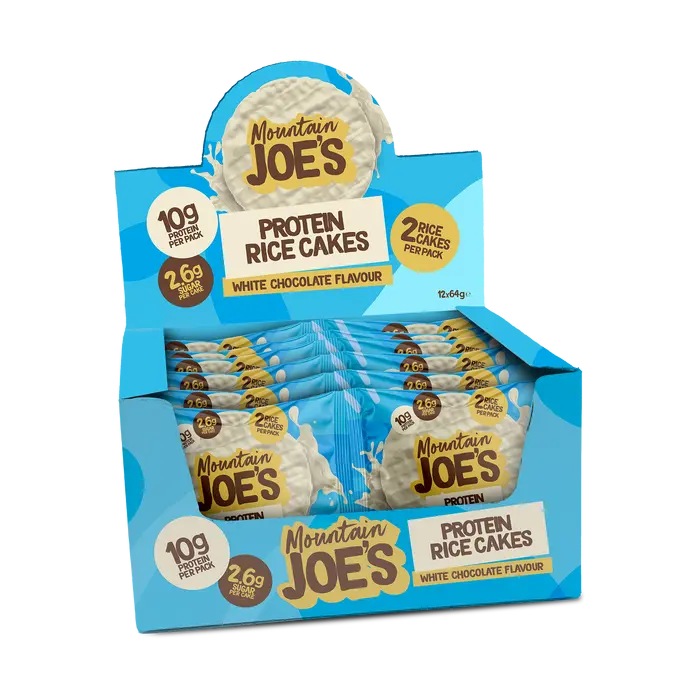 Mountain Joe's Protein Rice Cakes - 12 x 64 g