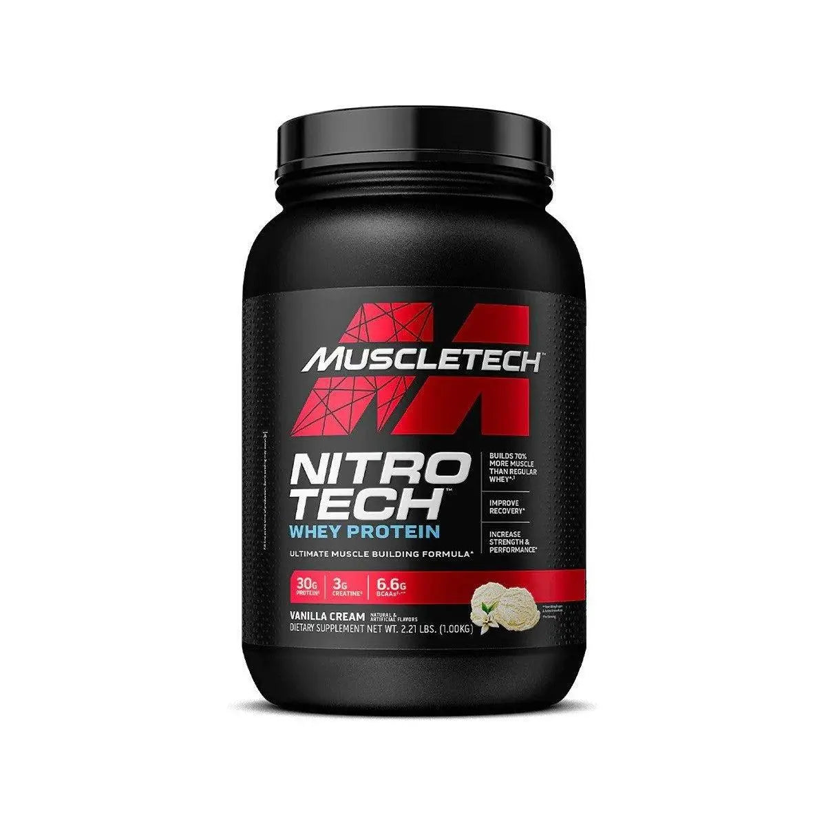 MuscleTech Nitro Tech Whey Protein - 908 g