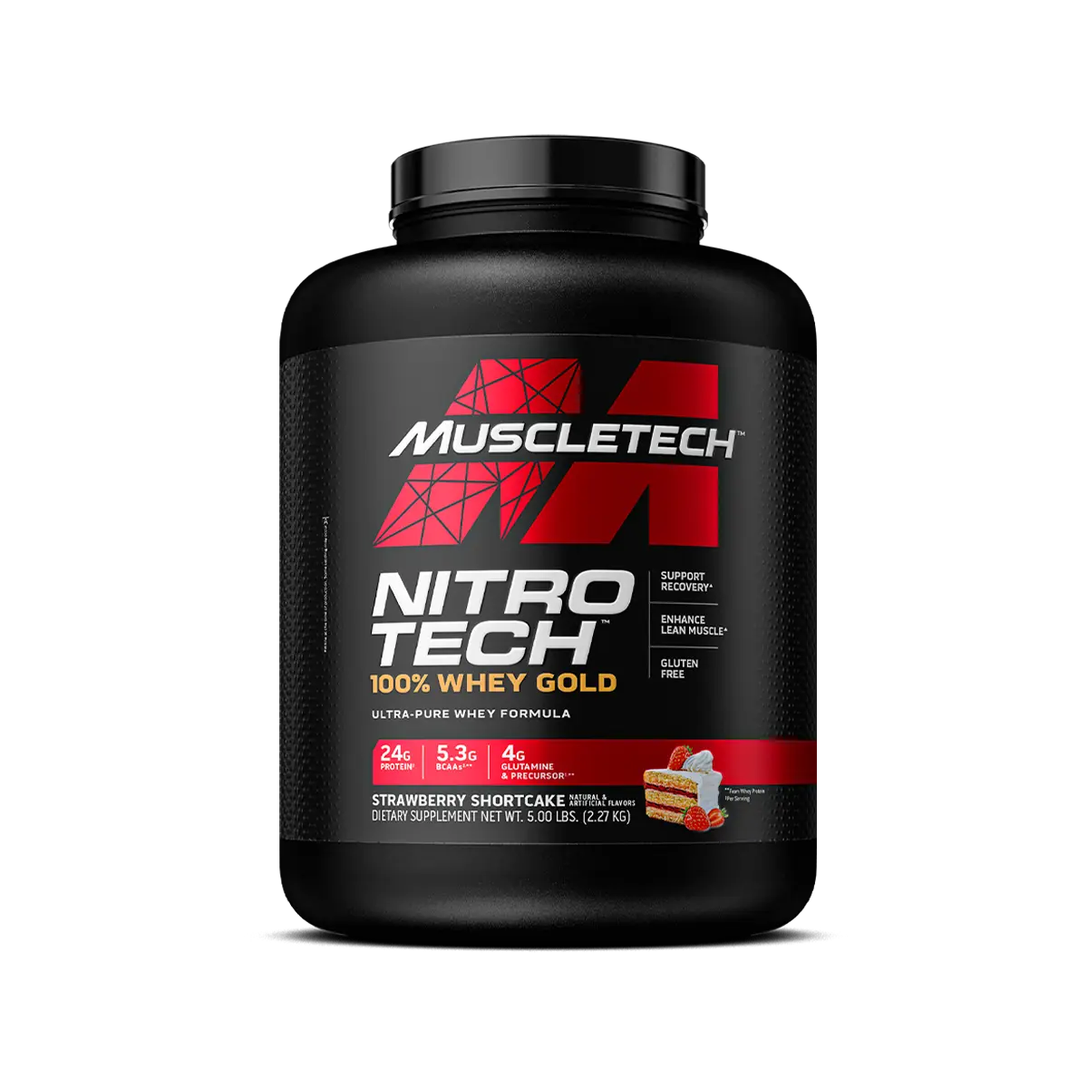 MuscleTech Nitro Tech 100% Whey Gold - 2270 g