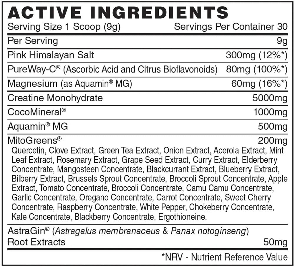 Naughty Boy Crea-Greens - 270 g