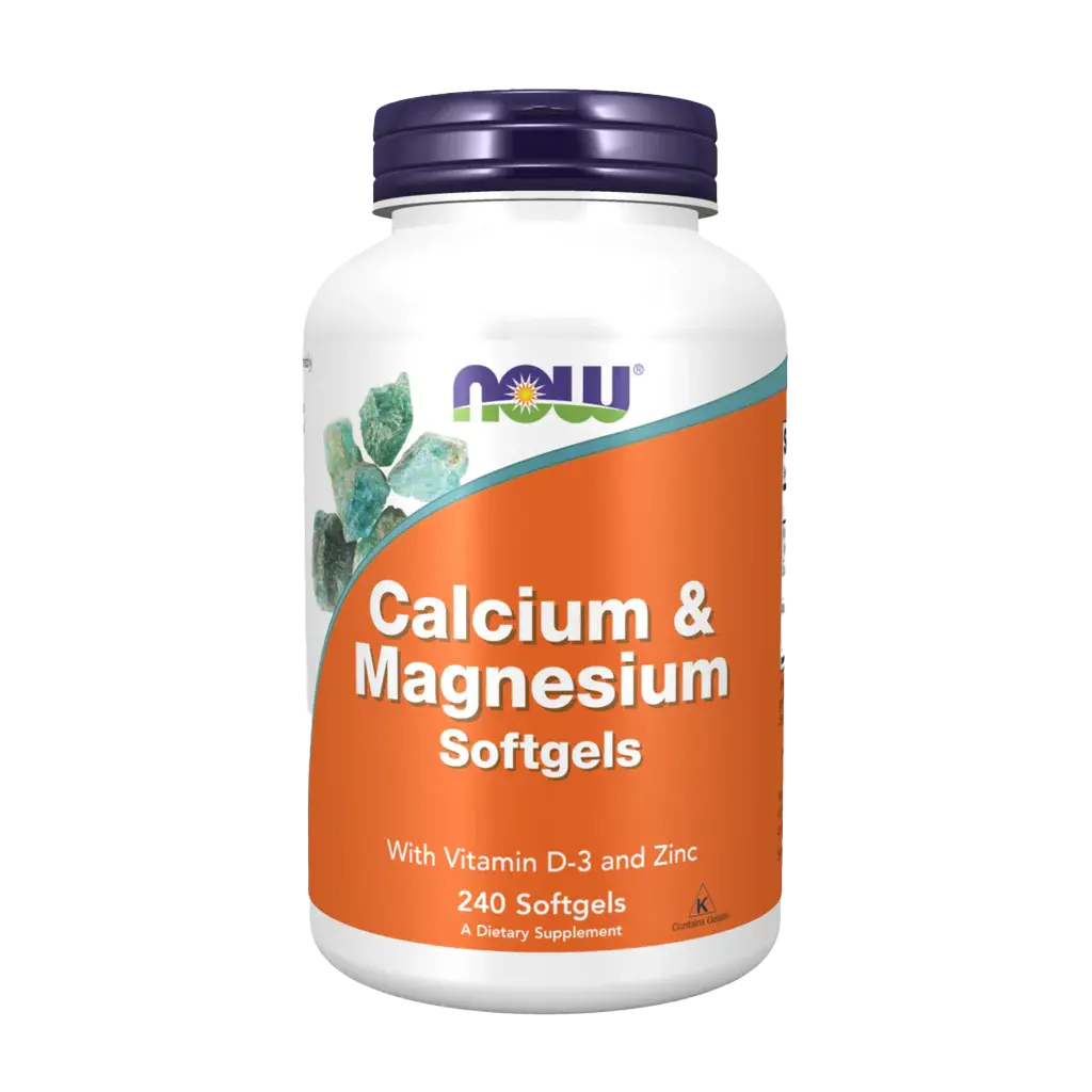 NOW Foods NOW1266 Calcium & Magnesium - 240 kapslar