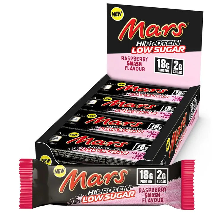 Mars HiProtein Low Sugar Bar - 12 x 57 g