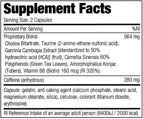 Stacker2 7-Phenyl Stack - 100 kapslar