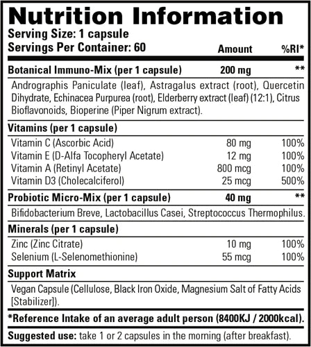 Stacker2 Immuno Stack -  60 kapslar
