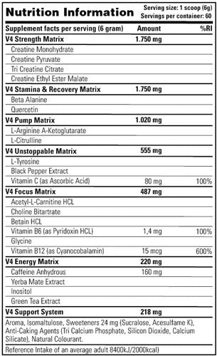 Stacker2 Rush V4 - 360 g