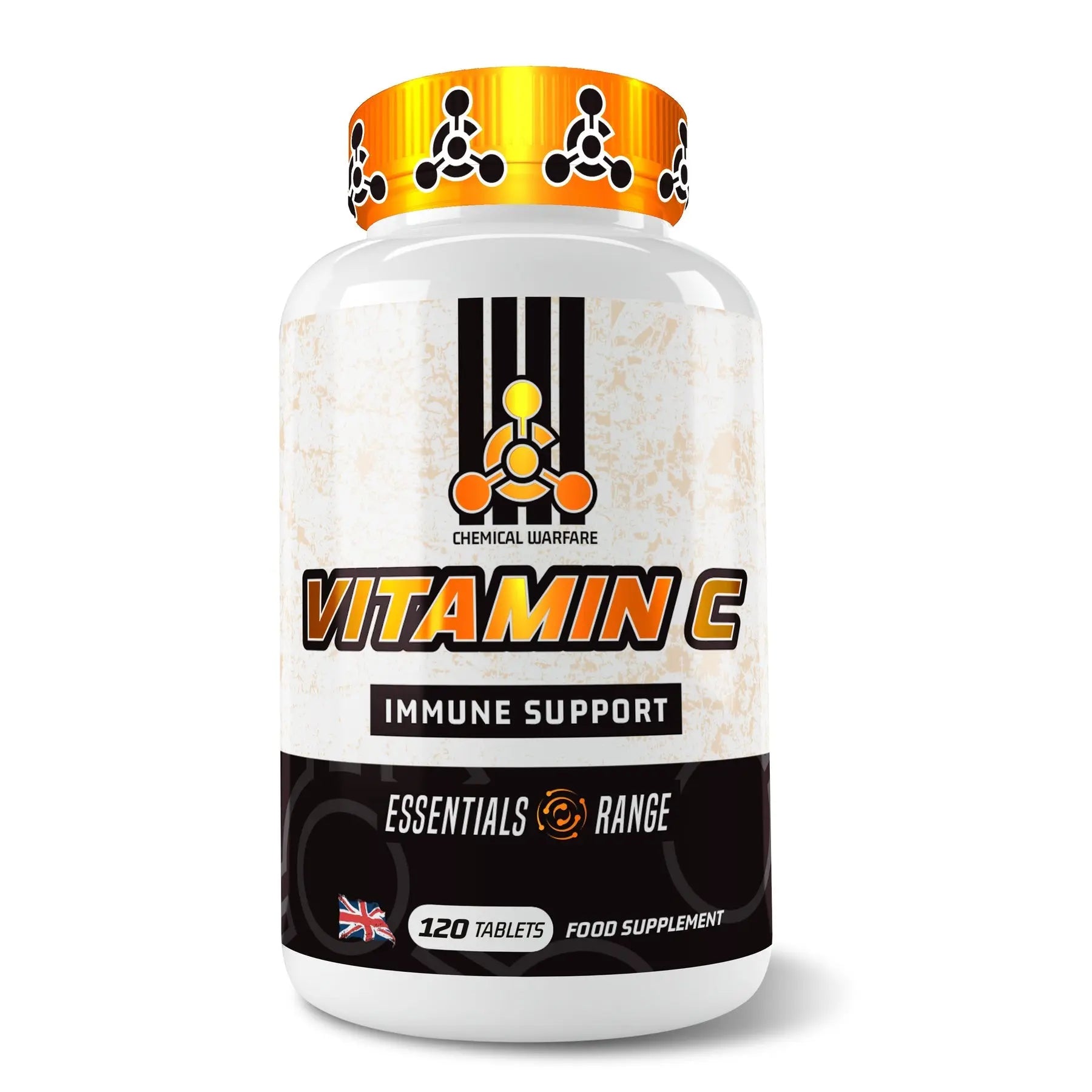 Chemical Warfare Vitamin C - 120 tabletter - Muskelkompaniet