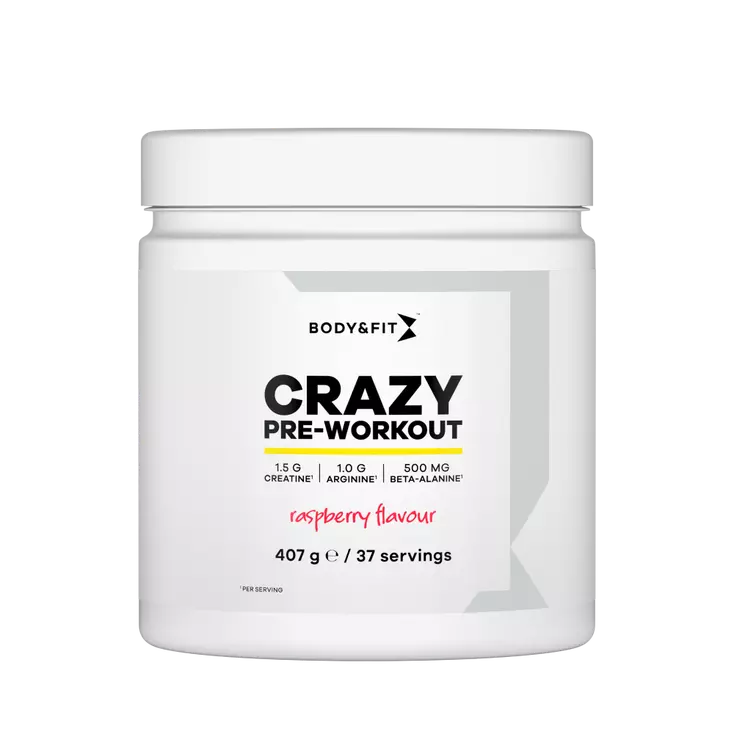 Body & Fit Crazy Pre-workout - 407 g - Muskelkompaniet