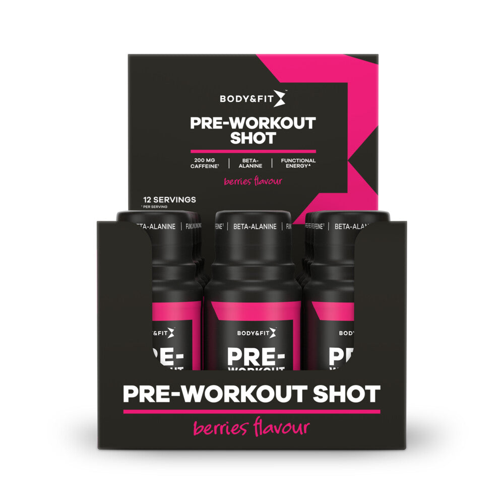 Body & Fit Pre-workout Shot - 12 x 60 ml - Muskelkompaniet