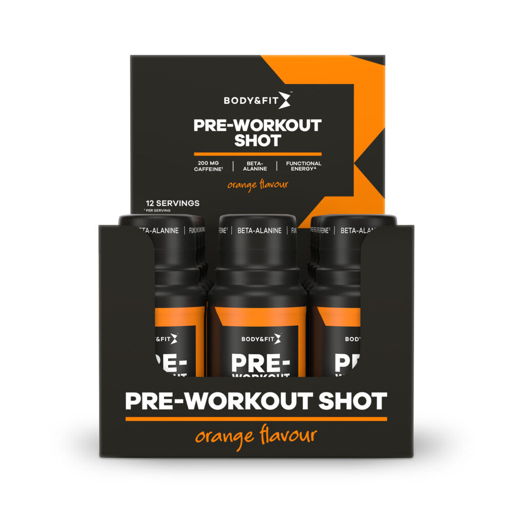 Body & Fit Pre-workout Shot - 12 x 60 ml - Muskelkompaniet