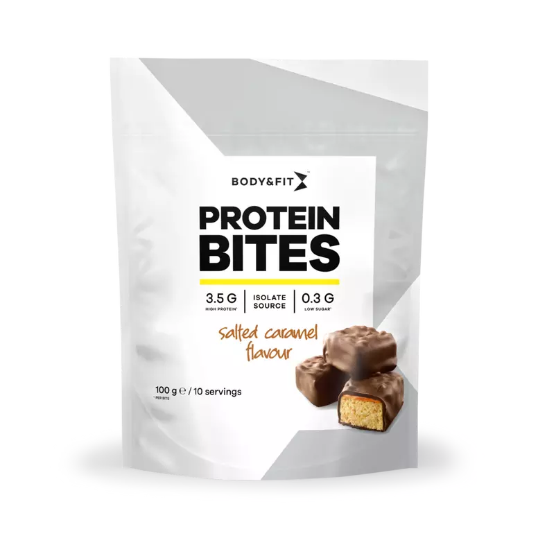 Body & Fit Protein Bites - 100 g - Salted Caramel - Muskelkompaniet